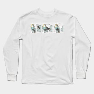 Dachshund Leg Bridge! - Sausage Prince Comics Long Sleeve T-Shirt